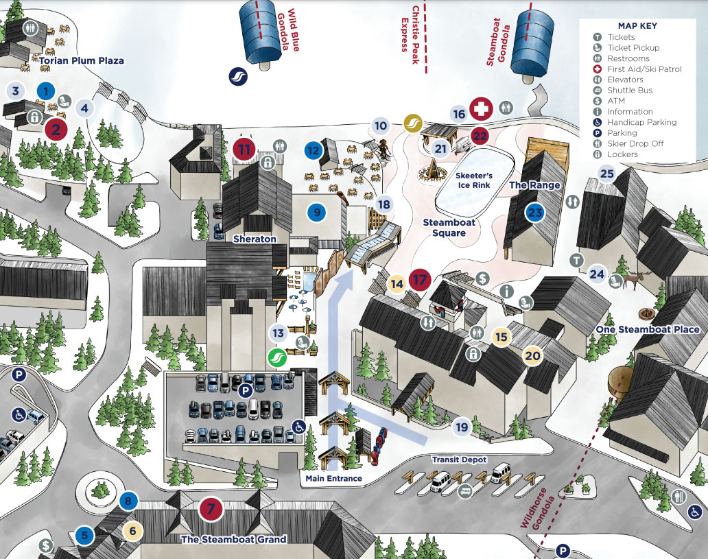 Steamboat springs lodging powder plans